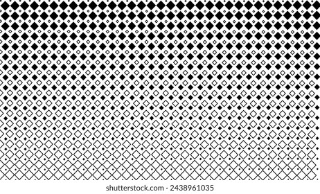 Halftone texture pattern background black and white vector image for backdrop or fashion style