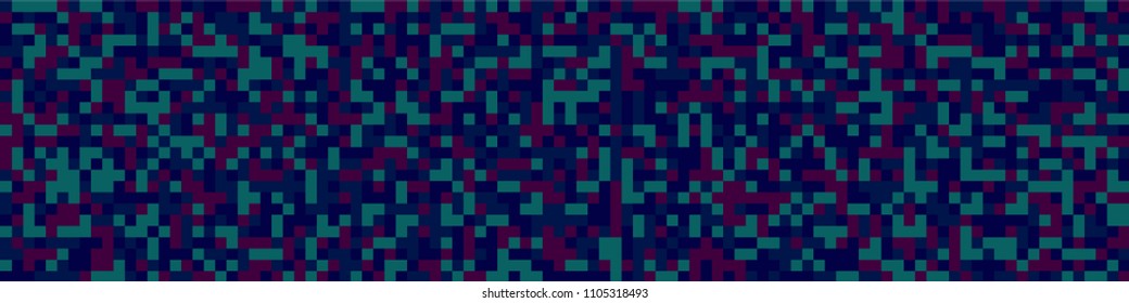 Halftone texture. Retro pattern with colorful elements for poster or banner. Horizontal halftone background with color elements for your design. Vector texture.