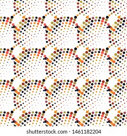 halftone texture seamless pattern modern style. Halftone background. Modern grunge background. Abstract geometric surface design.