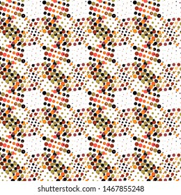halftone texture seamless pattern modern style. Halftone background. Modern grunge background. Abstract geometric surface design.
