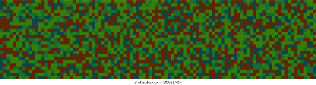 Halftone texture. Trendy pattern with colorful elements for card or print. Horizontal halftone background with color elements for your design. Vector texture.