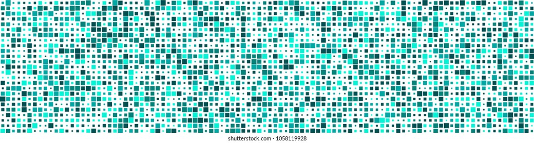 Halftone texture. Trendy pattern with colorful elements for card or print. Horizontal halftone background with color elements for your design. Vector texture.