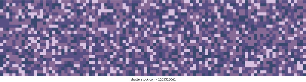 Halftone texture. Trendy pattern with colorful elements for print or mobile application. Horizontal halftone background with color squares for your design. Vector texture.