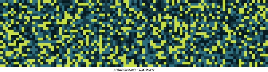 Halftone texture. Trendy pattern with colorful squares for print or mobile application. Horizontal halftone background with color squares for your design. Vector texture.