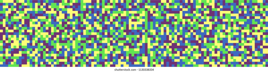 Halftone texture. Trendy pattern with colorful elements for print or mobile application. Horizontal halftone background with color elements for your design. Vector texture.