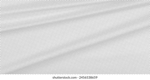 Halftone textures, patterns with black dots, gradient grain grunge backgrounds. Vintage texture grain dots, illustration of pattern grain dotwork monochrome	