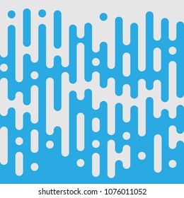 Halftone transition pattern background. Irregular rounded lines. Vector illustration. Eps 10.