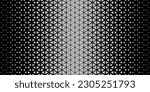 Halftone triangles pattern. Abstract geometric gradient background. Vector illustration, EPS 10.