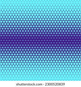 Halftone triangles pattern. Abstract geometric gradient background. Vector illustration, EPS 10.