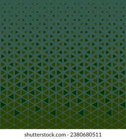 Halftone triangles pattern. Abstract geometric gradient background. Vector illustration, EPS 10.