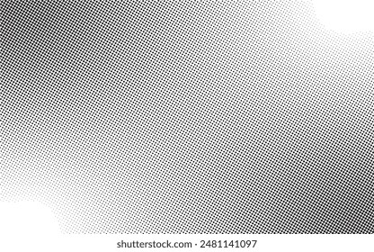 Halftone twisted grunge pattern background design.