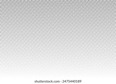 Halftone twisted grunge pattern design