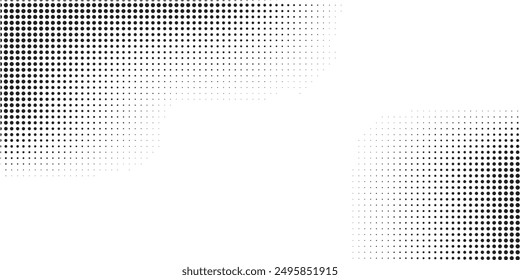 Halftone twisted grunge pattern design