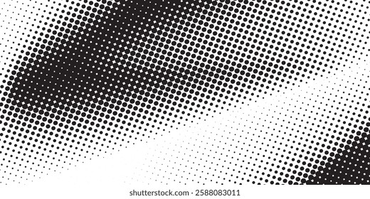 Halftone twisted grunge pattern design vector illustration eps10