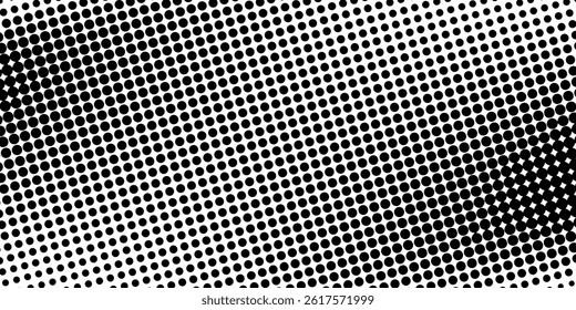 Halftone twisted grunge pattern design