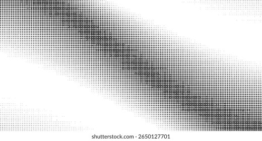 Halftone twisted grunge pattern design. vector eps 10.