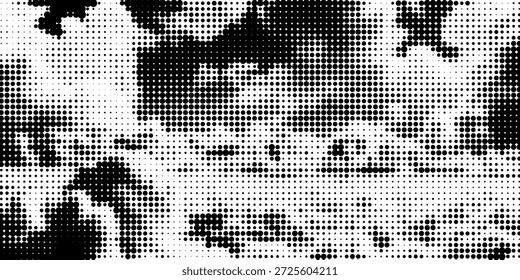 Halftone verdrillt Grunge Muster Design. 10 EPS