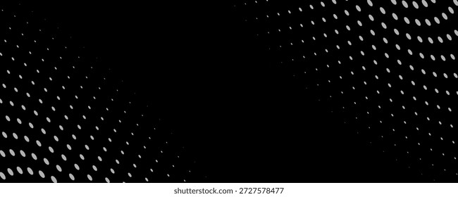 Halftone twisted grunge pattern design