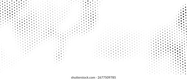 Halftone verdrillt Grunge Muster design.eps10