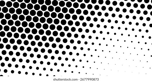 Diseño moderno de patrón de grunge retorcido de semitono. Vector