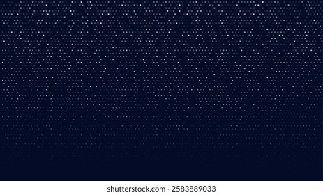 Halftone United States stars. USA background with white stars of the American flag. Abstract  pattern design for Independence day fourth of july. Vector illustration.