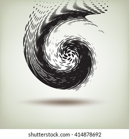 Halftone vector background. Abstract round shape texture. Background make with dots. Vector digital background. Vector Halftone Texture