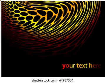 Halftone vector background design