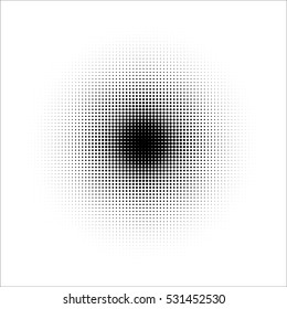 Halftone vector background . Dots Illustration 