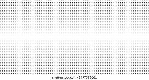 Fondo de Vector semitono. Fondo de gradiente punteado abstracto monocromo. ilustración de Vector