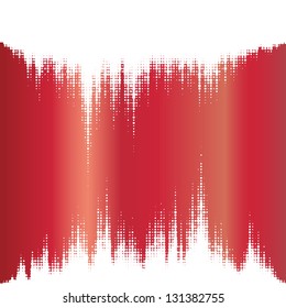 Halftone vector elements. Magic sound waves. Music square waveform drop background. You can use in game, club, radio, pub, party, DJ,concerts, recitals or the skyline city  background.