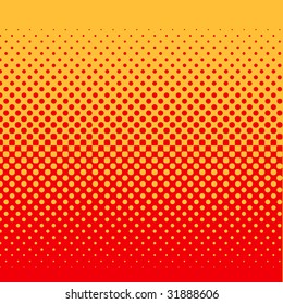 Halftone vector illustration