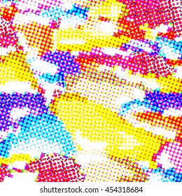 Halftone vector illustration background. EPS 10