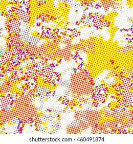 Halftone vector illustration background. EPS 10