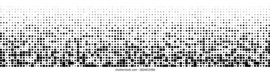vector de semitono. Punto abstracto monocromo, puntos de semitono gradiente para el patrón de fondo y la textura.