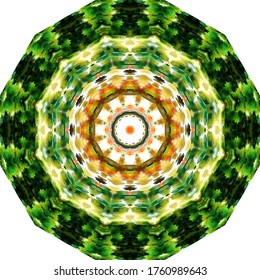 Halftone vector ornament, summer pattern. Drawing vintage style. Grunge texture. Festive greeting card. Abstract art background. Modern symmetric pattern. Festive art backdrop. Creative vector element