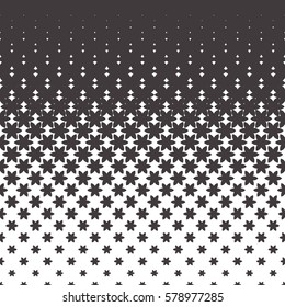 Halftone vector pattern