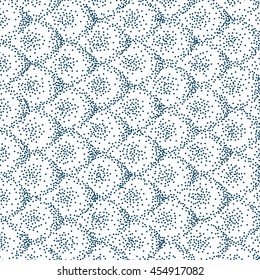 Halftone vector shapes illustration background. EPS 10