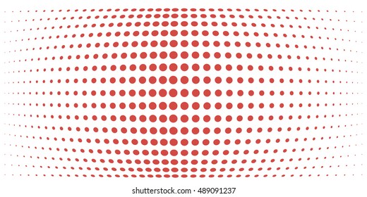 Halftone vintage vector dots abstract background