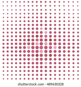 Halftone vintage vector dots abstract background