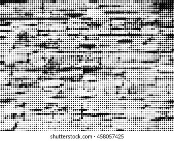 Halftone wall texture and background. Vector and illustration.
