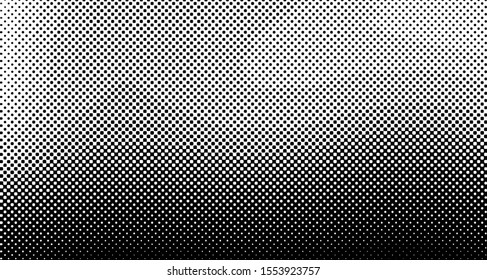 Halftone wave background. Curved gradient texture or pattern vertical polka dots. Pop art texture. Vector illustration.