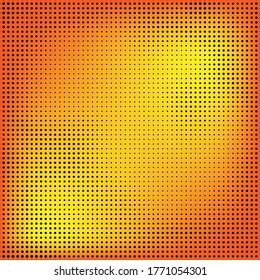 Halftoner Hintergrund. Kurvige Farbverlauf-Struktur oder Muster. Pop-Art-Textur