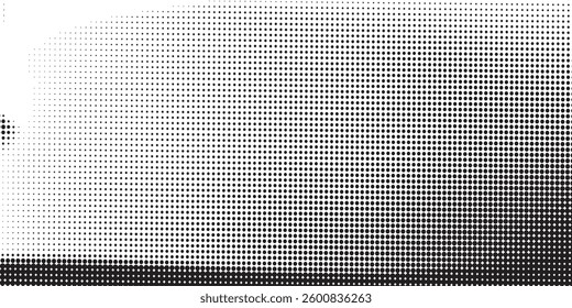Halftone wave background. Curved gradient texture or pattern. Vector illustration.