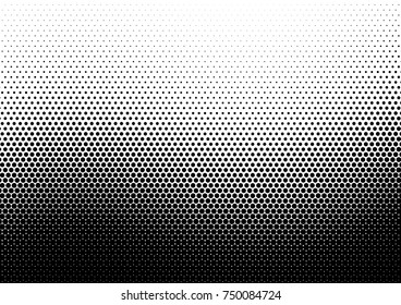 Halftone wave background. Curved gradient texture or pattern. Vector illustration.