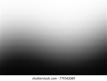 Halftone wave background. Curved gradient texture or pattern. Vector illustration.