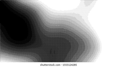 Halftone wave background.Vertical polka dots. Curved gradient texture or pattern. Pop art texture. Vector illustration Eps 10.
