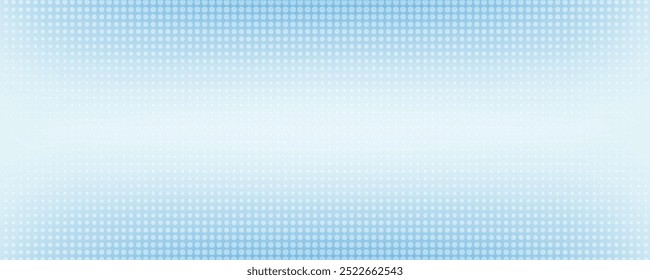 Halftone wave lines texture. White dotted stripes on light blue background. Warped and curved lines wallpaper. Sea water, air flow, wind concept