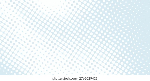 Halftone wave lines texture. White dotted stripes on light blue background. Warped and curved lines wallpaper. vector illustration eps10