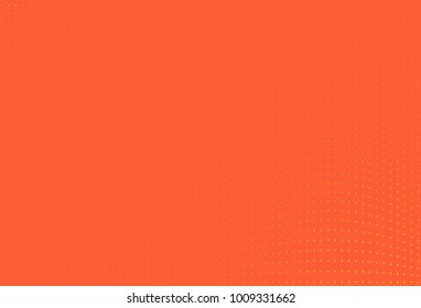 Halftone wavy background. Digital gradient. Dotted pattern with circles, dots, point small scale. Design element for web banners, posters, cards, wallpapers, sites, panels. Yellow, orange color
