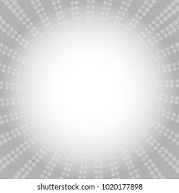 Halftone white background, vector design concept. Decorative web poster, banner.